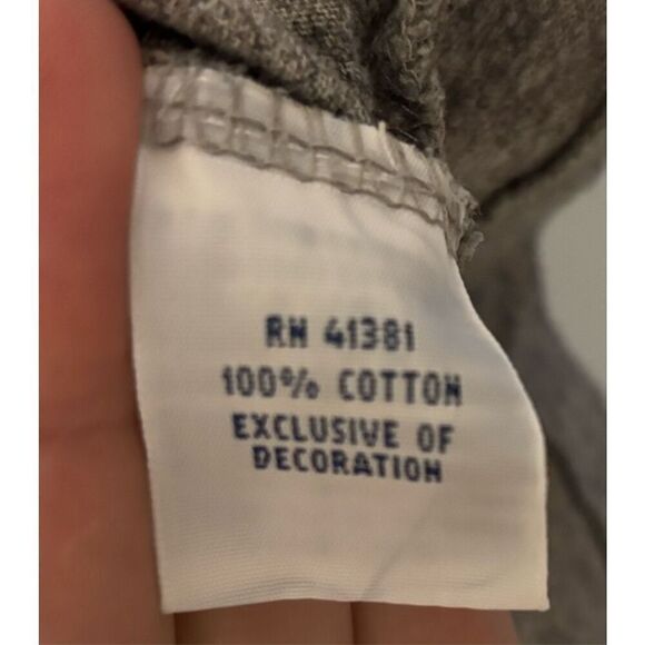 POLO RALPH LAUREN Men's Gray Short Sleeve Crewneck T-Shirt Adult L Cotton - Picture 6 of 6